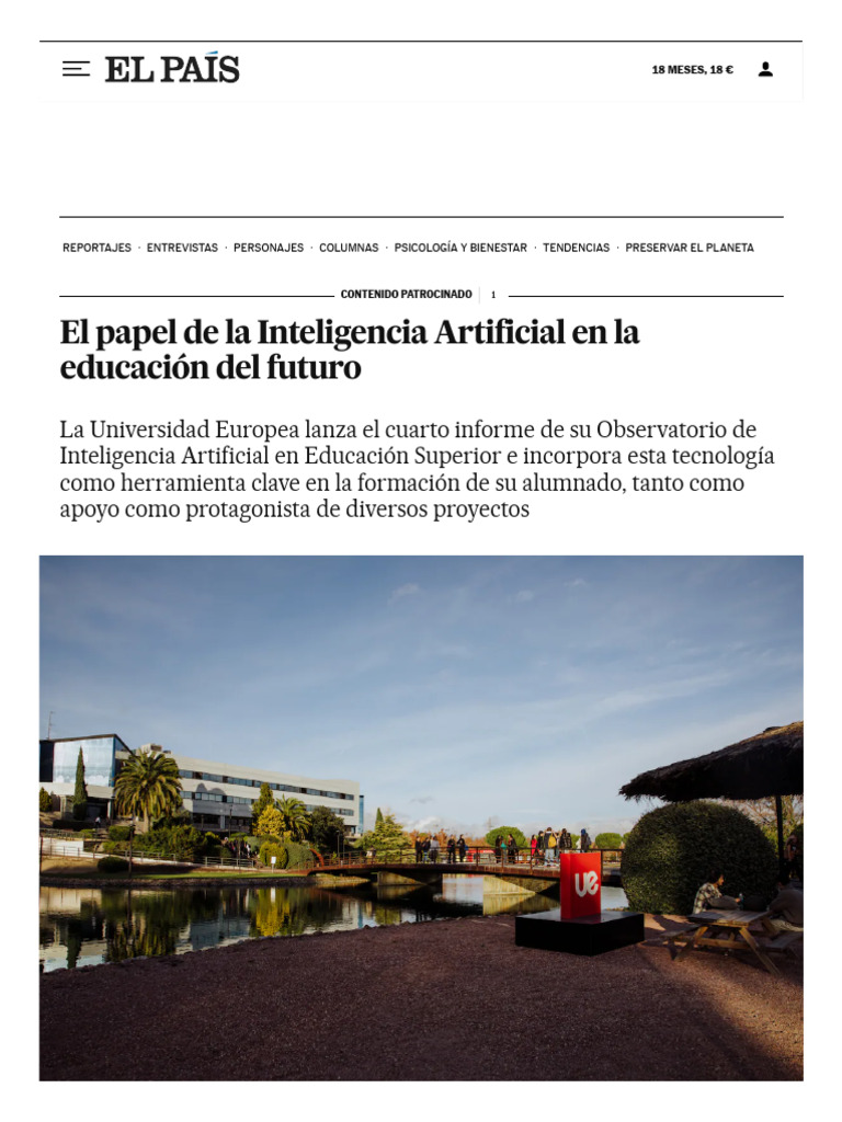 El Papel de La Inteligencia Artificial en La Educación Del Futuro - EL ...