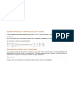 Como Resolver Ecuaciones de Varias Variables Con Matrices