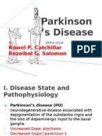 Parkinson's Disease: Pathophysiology, Signs, Treatment