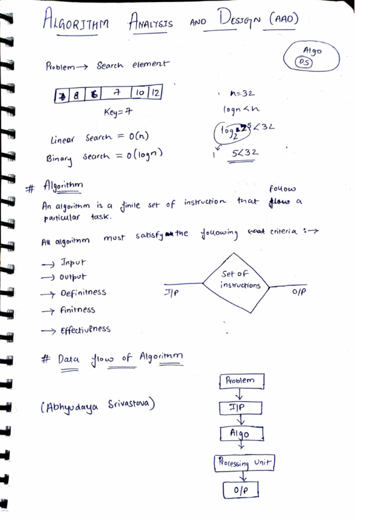 DAA (Design Algorithm and Analysis) | PDF