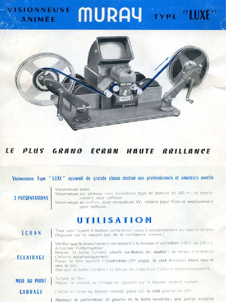 KAISER VISIONNEUSE A MAIN POUR DIAPO ET FILM
