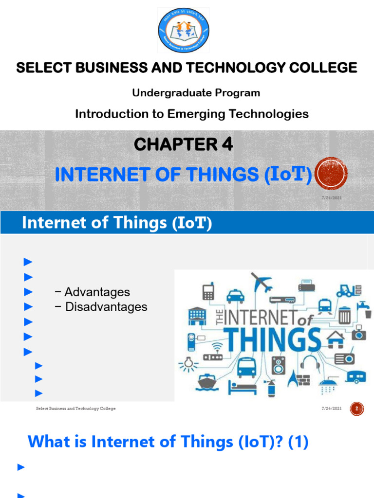 Understanding the Internet of Things (IoT) | PDF | Internet Of Things ...