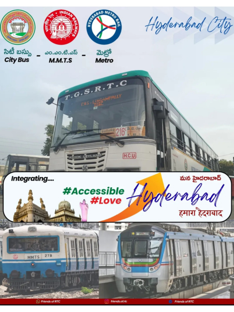 Hyd Train Metro Bus | PDF