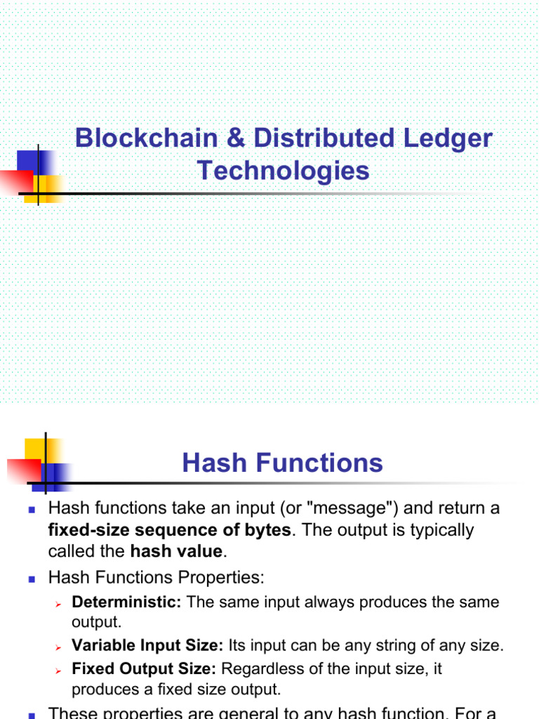 Understanding Hash Functions in Blockchain | PDF | Secrecy | Security ...