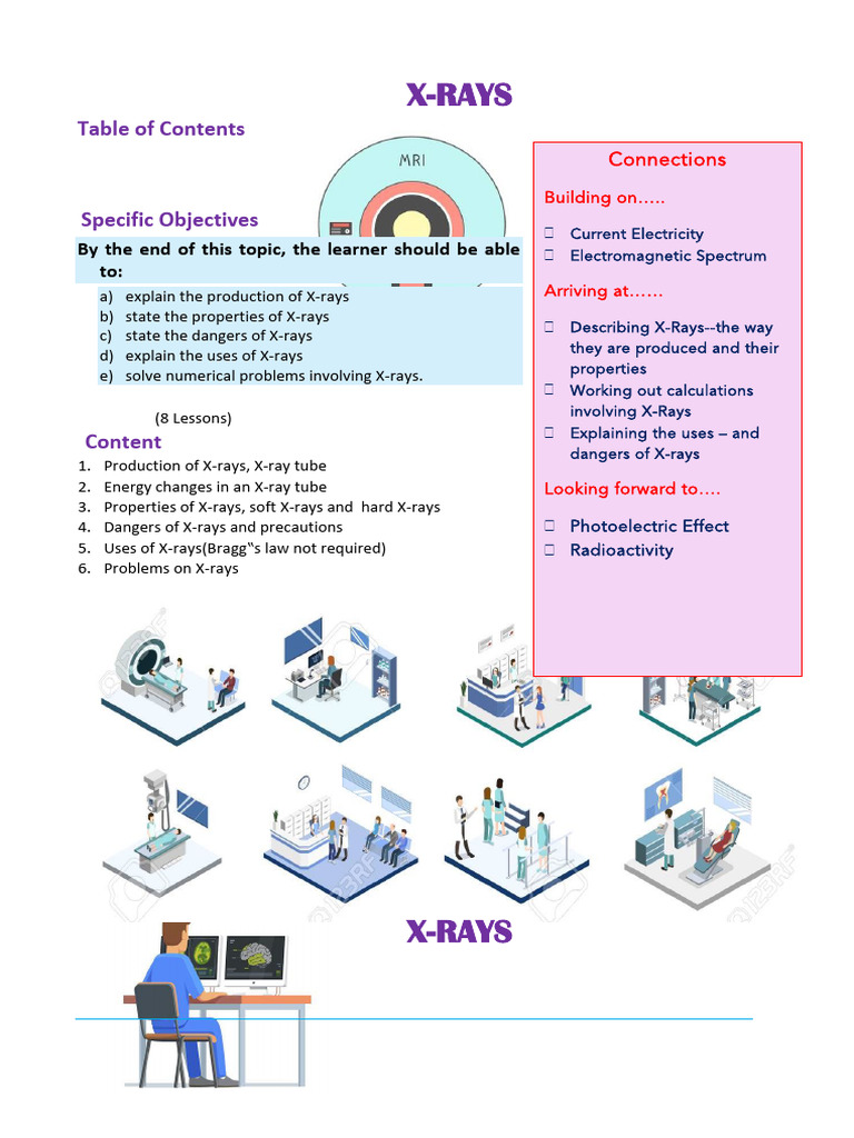 Understanding X-Rays: Production, Properties, and Uses | PDF | X Ray ...