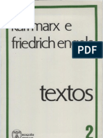 MARX, Karl; EnGELS, Friedrich. Textos, Volume II