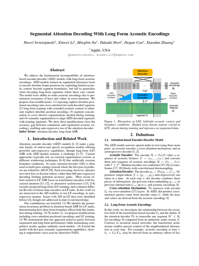 2512.14652v1 | PDF | Speech Recognition | Learning