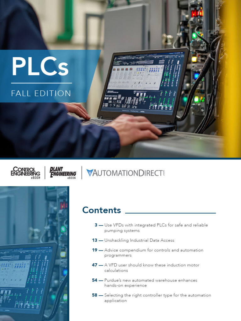 VFDs with Integrated PLCs for Pumping Systems | PDF | Programmable ...