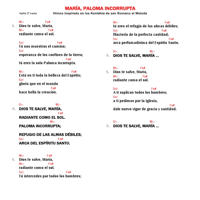 Maria Paloma Incorrupta PDF