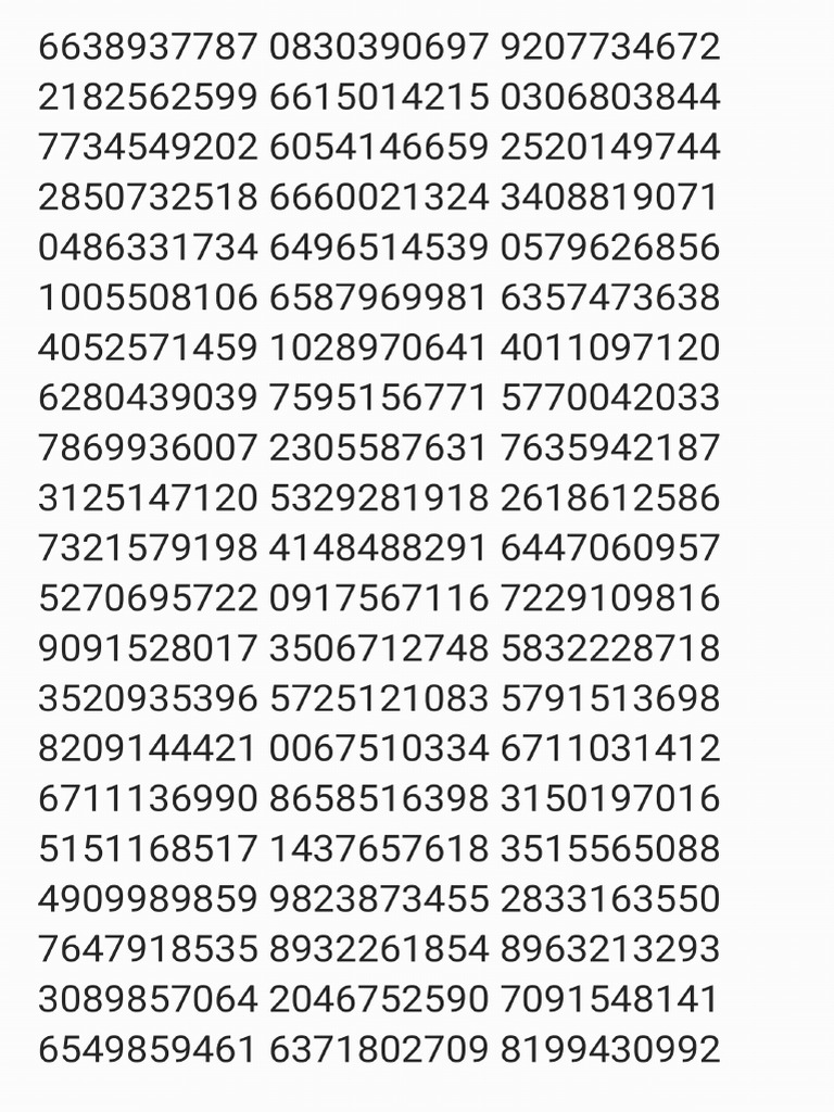 Pi | PDF