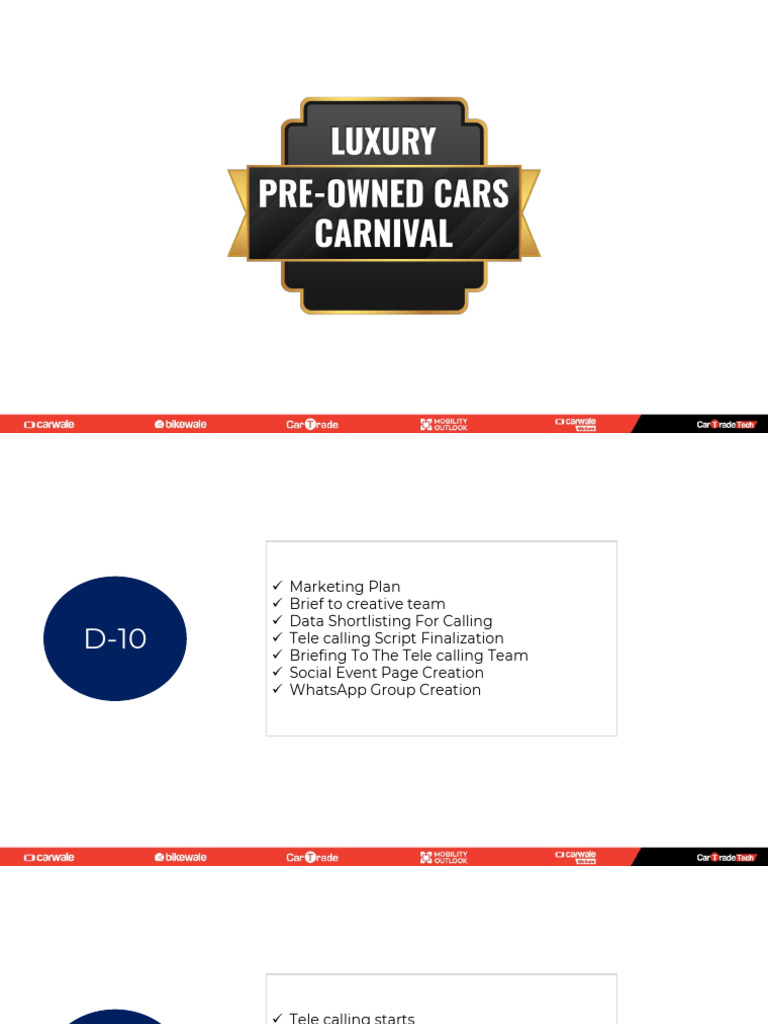 Event Marketing Timeline and Tasks | PDF