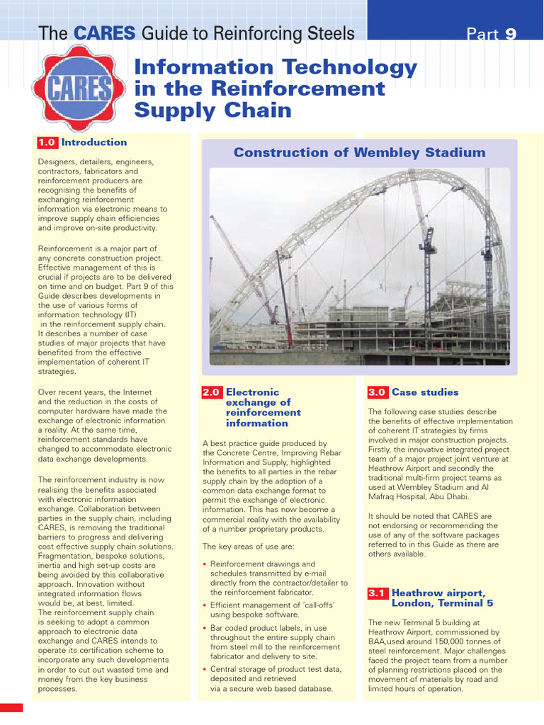 Part 09 - Information Technology in the Reinforcement Supply Chain ...
