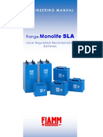 Fiamm SLA Range Engineering Manual