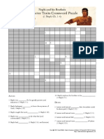 Nephi and His Brothers Character Traits Crossword Puzzle