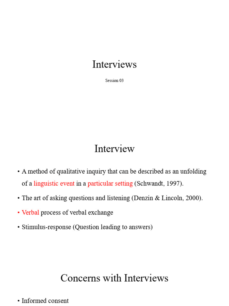 QM Interview | PDF | Interview | Human Communication