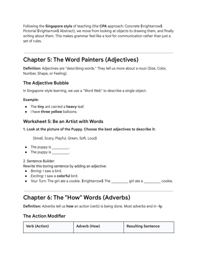 Mastering Adjectives and Adverbs in English | PDF | Adverb | Adjective