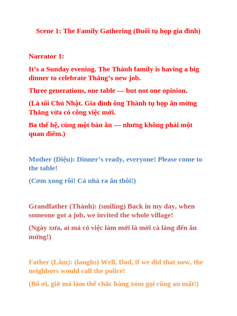 ? Scene 1 | PDF