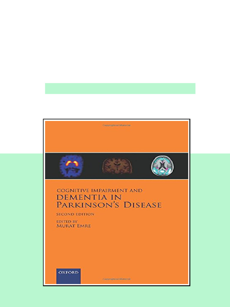 Cognitive impairment and dementia in Parkinson s disease 2nd edition ...