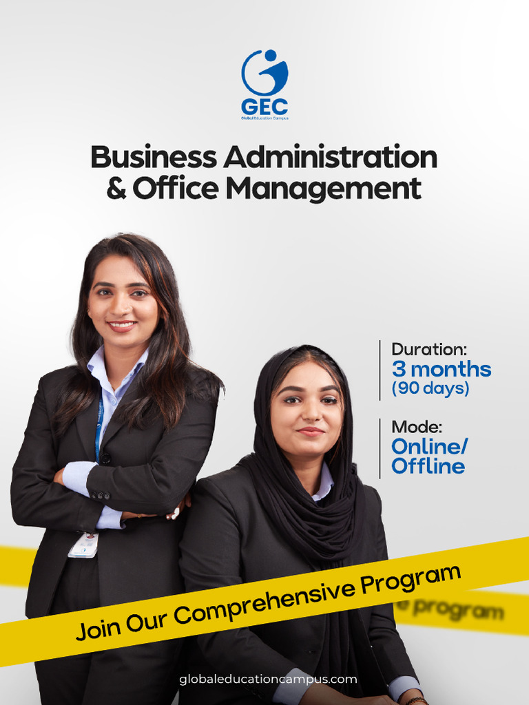 GEC Office Administration Brochure | PDF