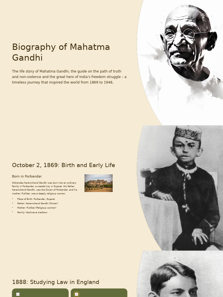 Mahatma Gandhi: Life and Legacy | PDF | Mahatma Gandhi | Indian ...
