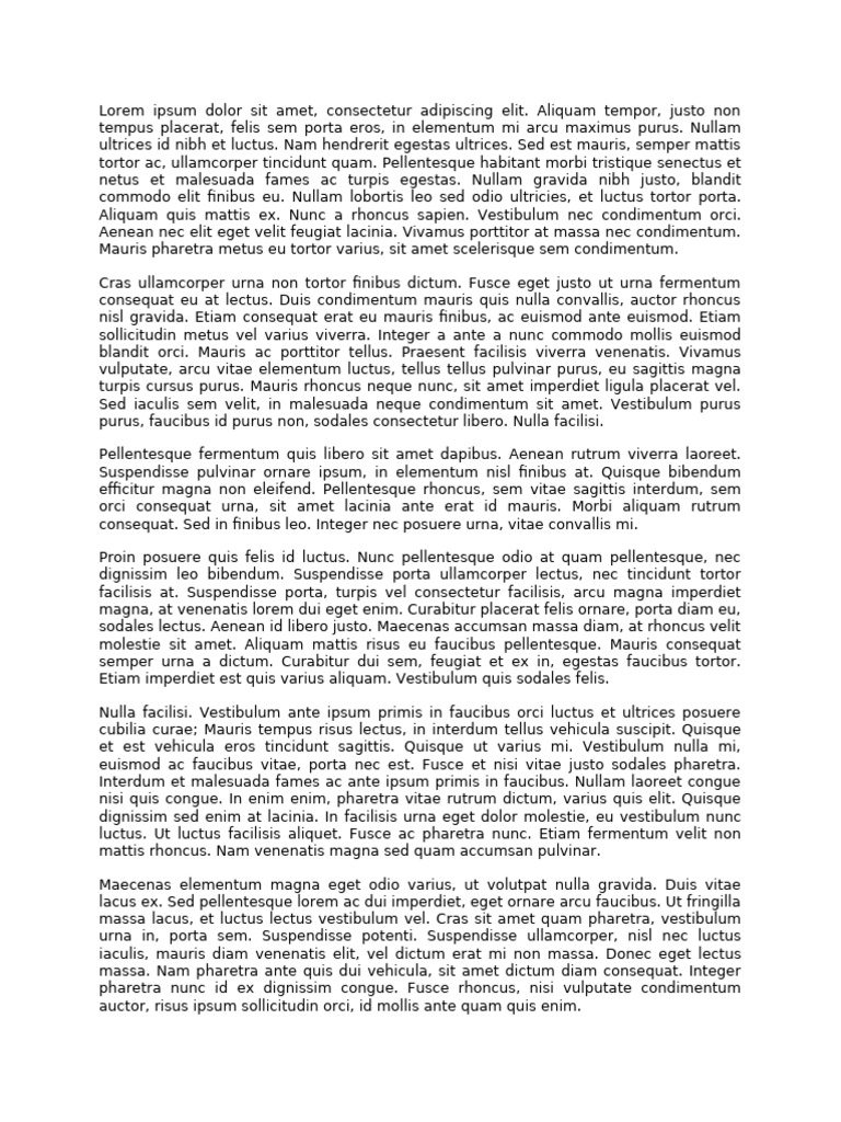 Lorem 1 | PDF