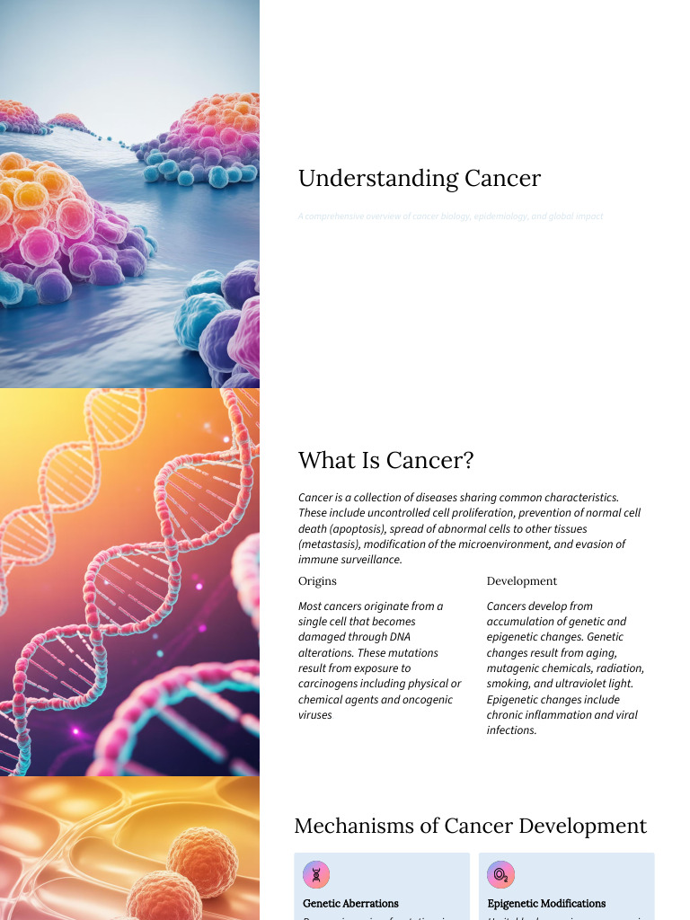 Comprehensive Cancer Overview Guide | PDF | Cancer | Carcinogenesis