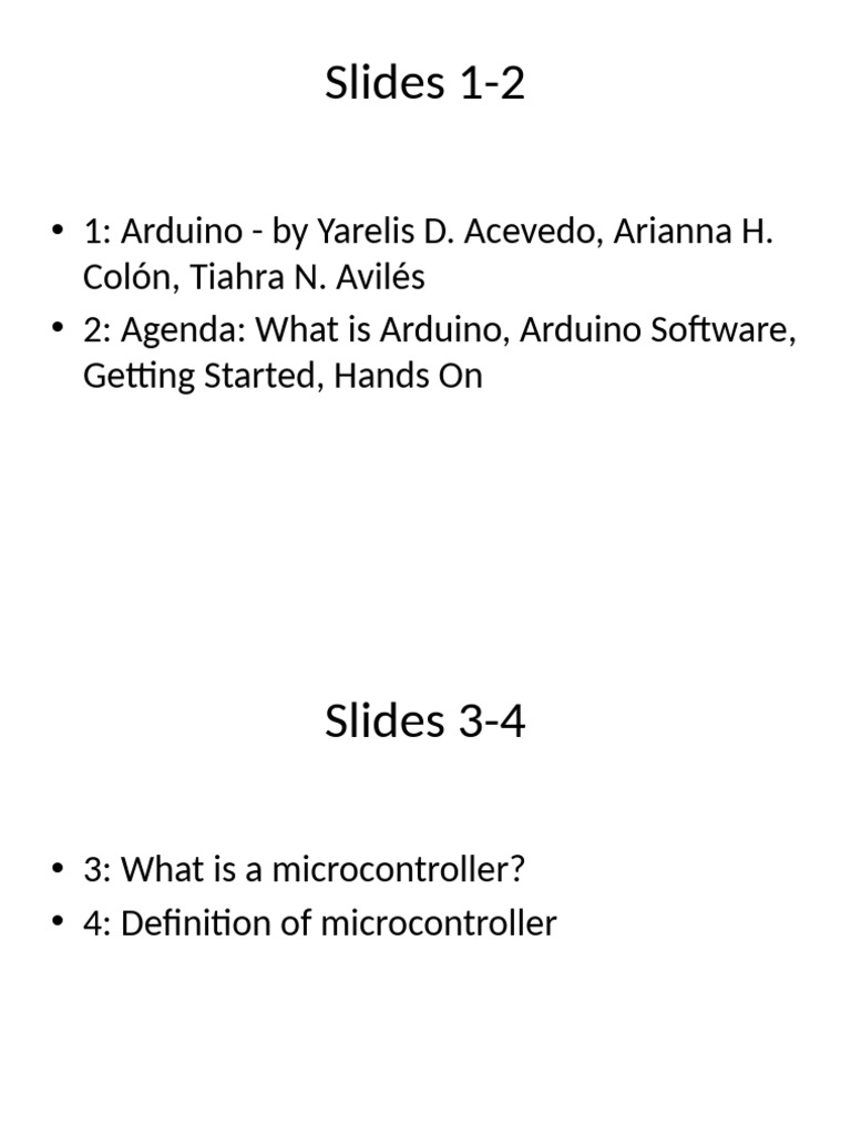 Arduino Basics and Project Guide | PDF