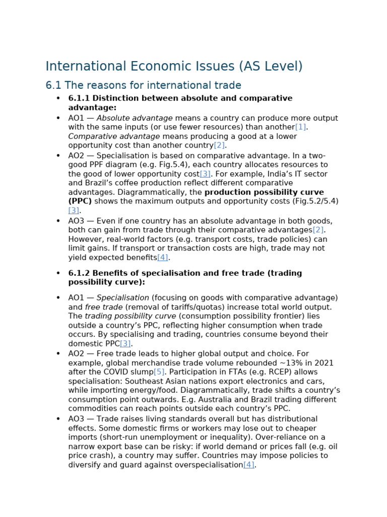 International Trade and Protectionism Explained | PDF | Government ...