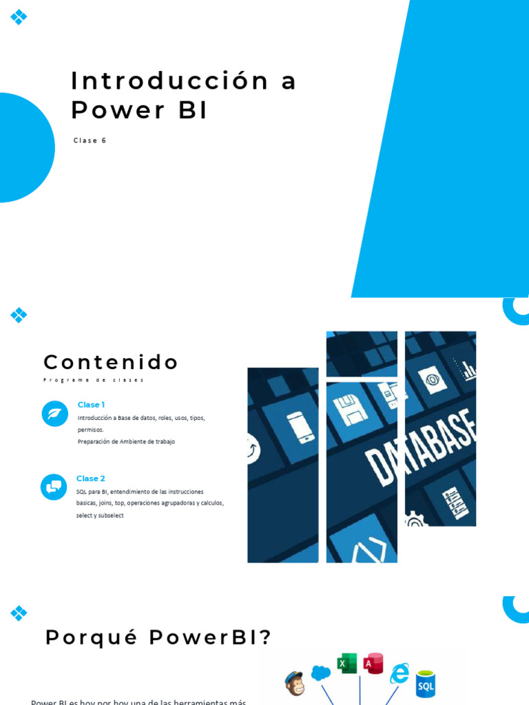 Introducción a Power BI y Visualización | PDF | Computación en la nube ...