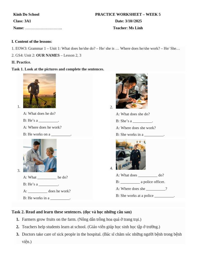 Week 5 English Practice Worksheet | PDF | Chess Openings | Chess
