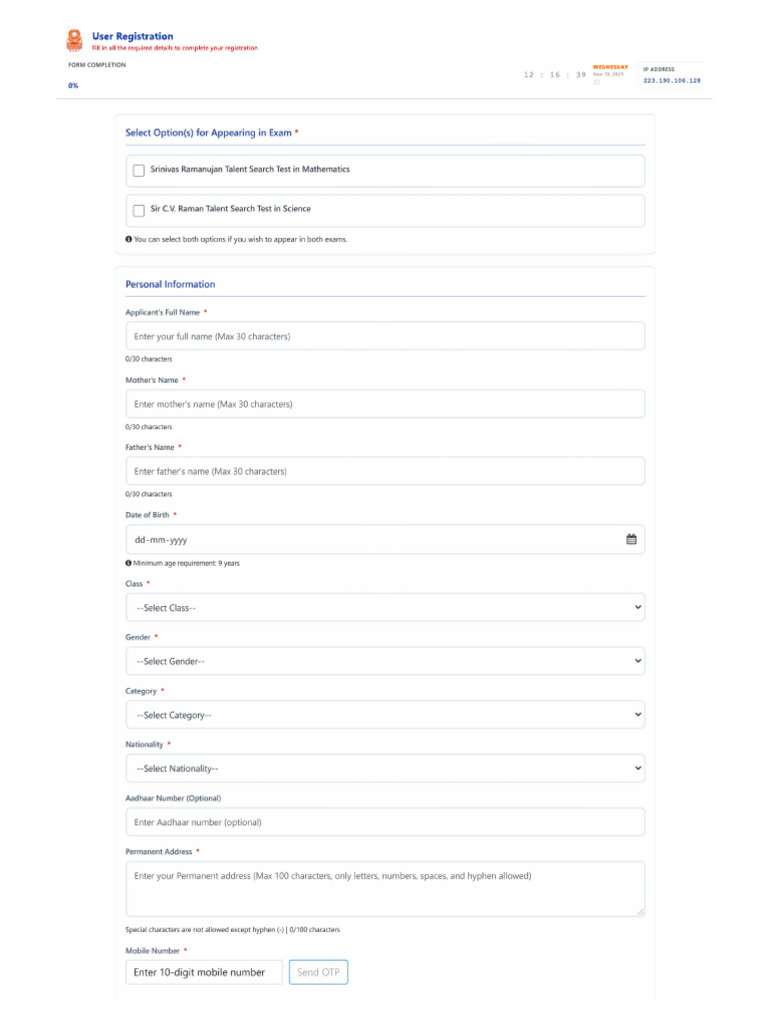 Registration Page | PDF