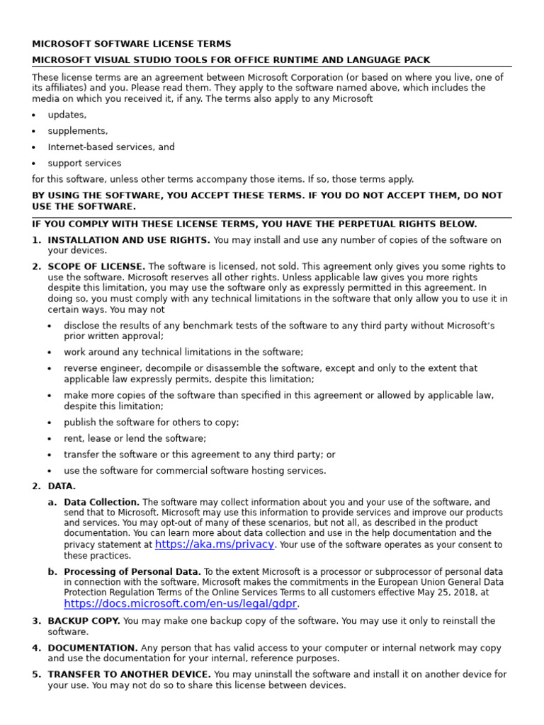 Eula | PDF | Damages | Software