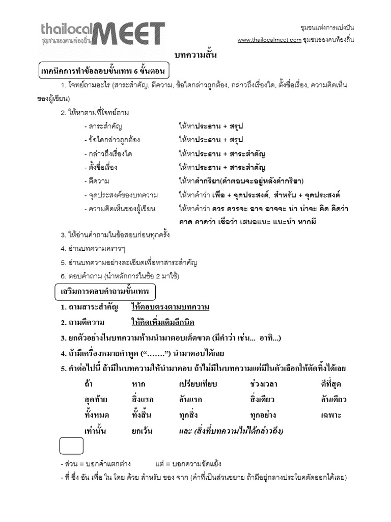 Chapter Short Meet | PDF