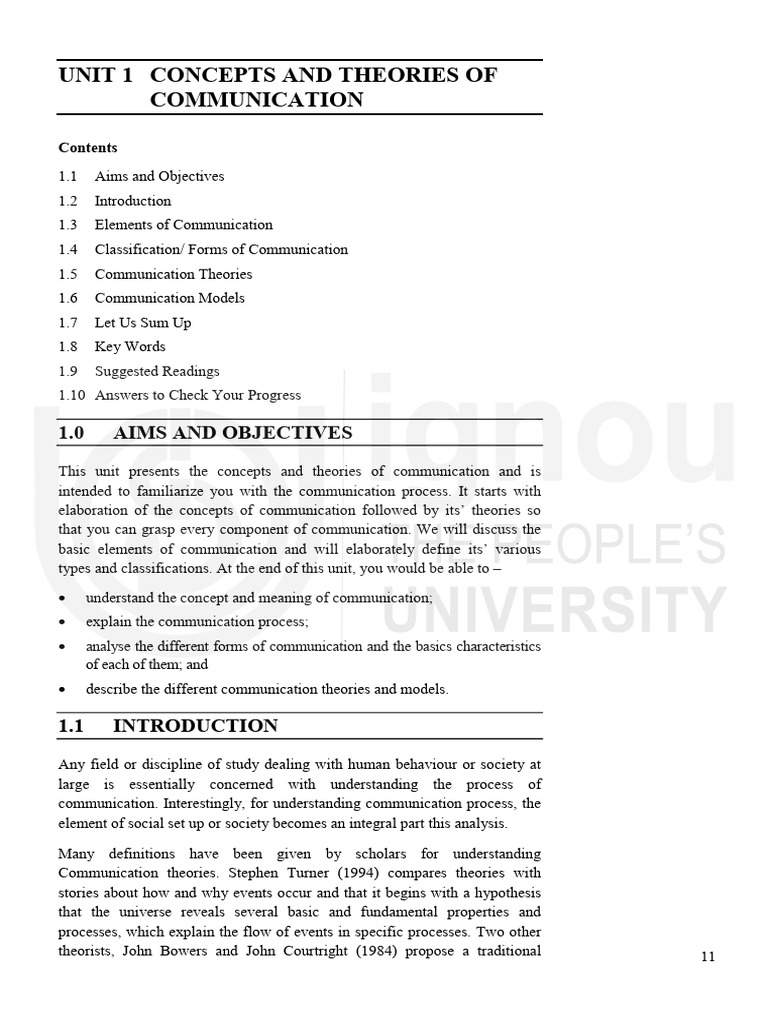 Unit 1 | PDF | Communication | Public Speaking