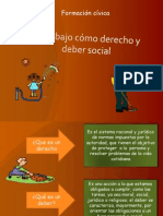 El Trabajo Cómo Derecho y Deber Social