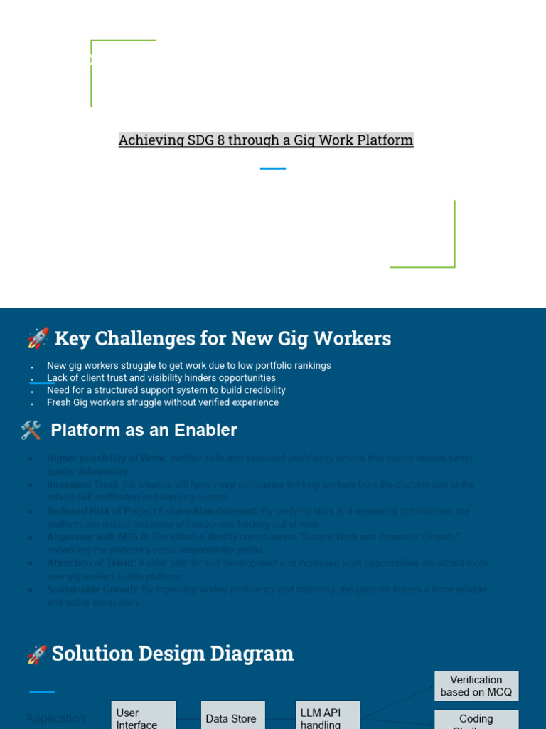 Gig Worker Engagement & Proficiency Framework | PDF | Cloud Computing ...