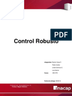 Control Robusto, aplicaciones y mejoras al proceso