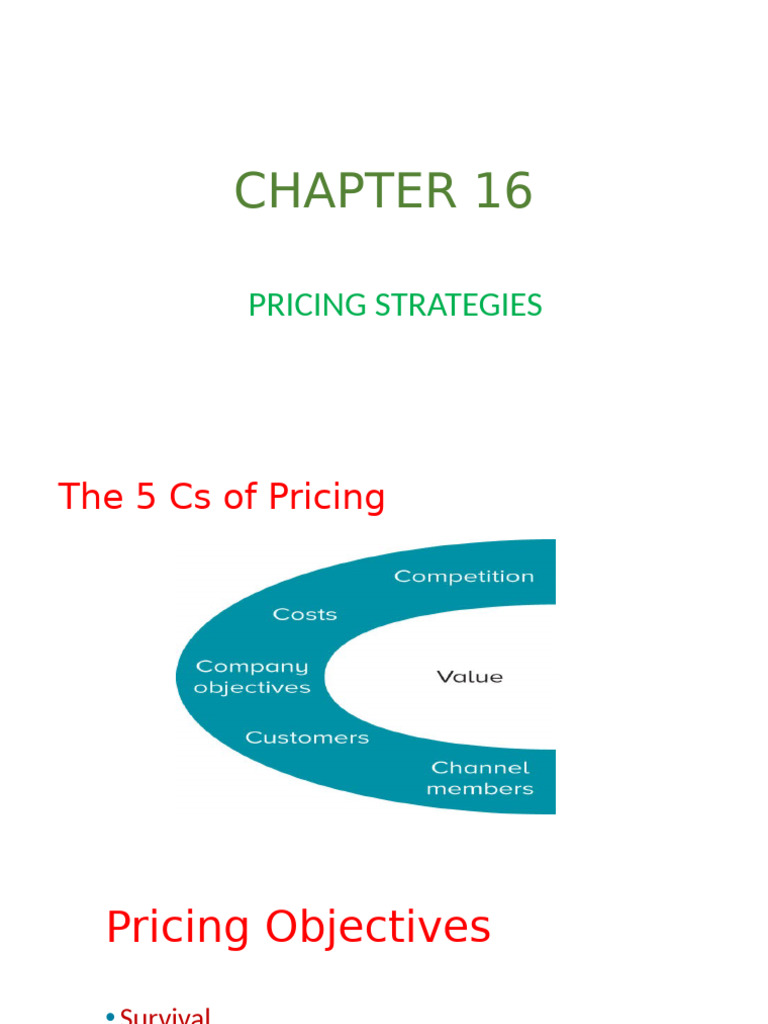 Effective Pricing Strategies Explained | PDF | Pricing | Elasticity ...