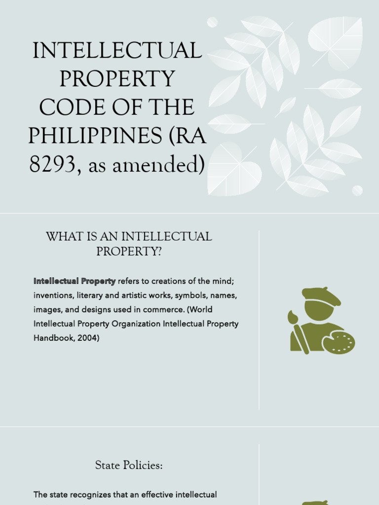 Intellectual+Property+Code+of+the+Philippines | PDF | Patent | Glossary ...