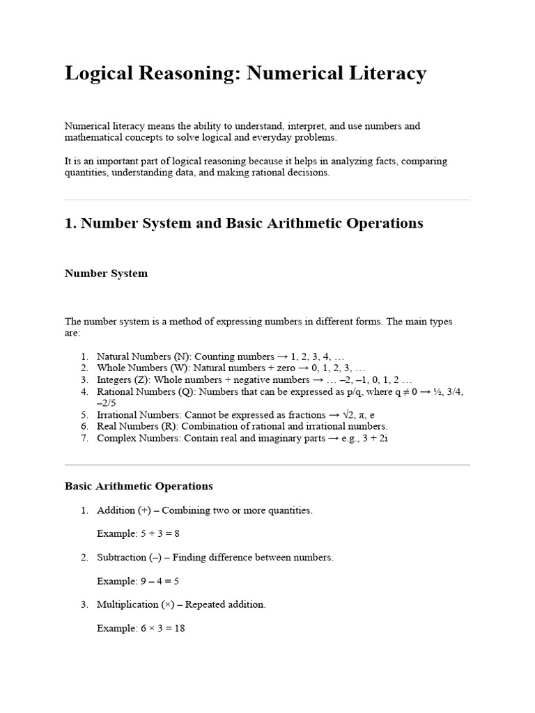 Logical reasoning | PDF | Set (Mathematics) | Probability Distribution