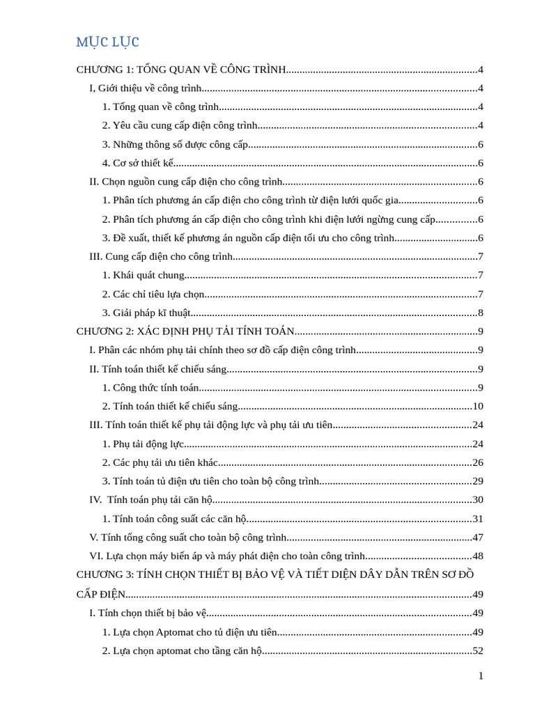 Thuyet Minh Do An | PDF