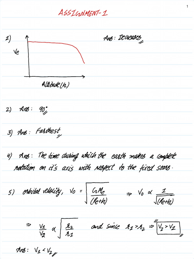 Assignment 1 Sol | PDF