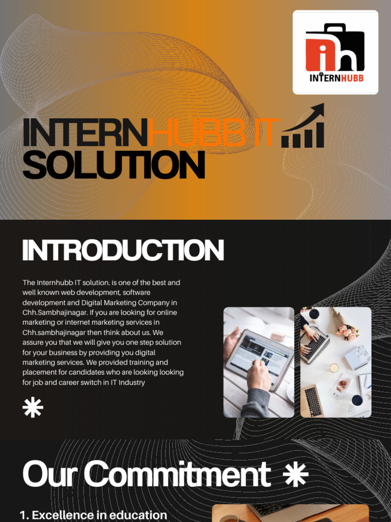 Internhubb IT Solutions: Web & Digital Services | PDF | Learning ...