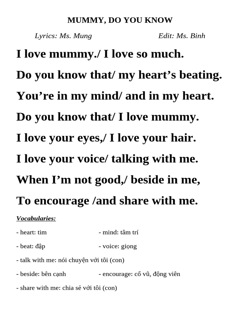 20-10 Song | PDF