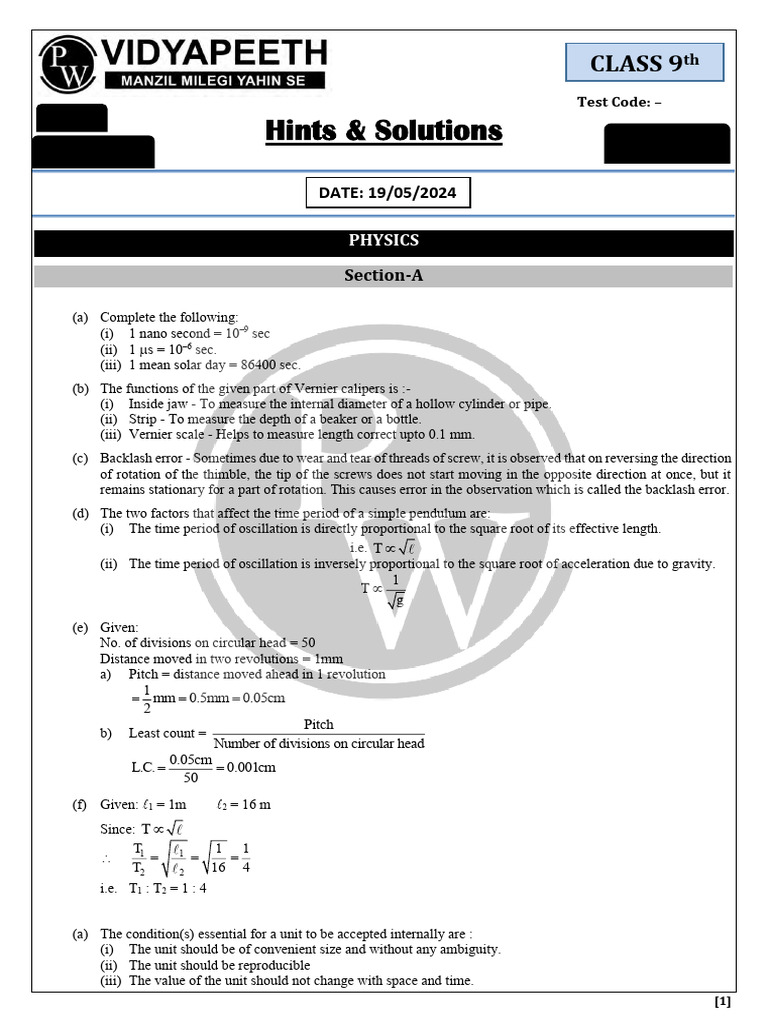 664ef5f806708e0018f20240 - ## - PHY SOL | PDF
