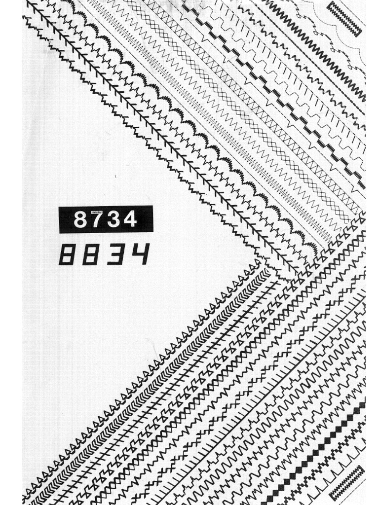 Singer Merritt 8734 Manual | PDF