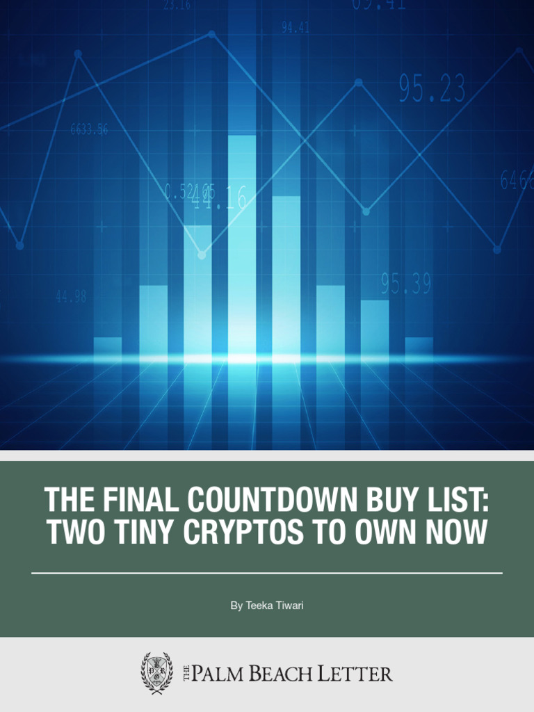 The Final Countdown Buy List Two Tiny Cryptos To Own Now Vls959 | PDF ...