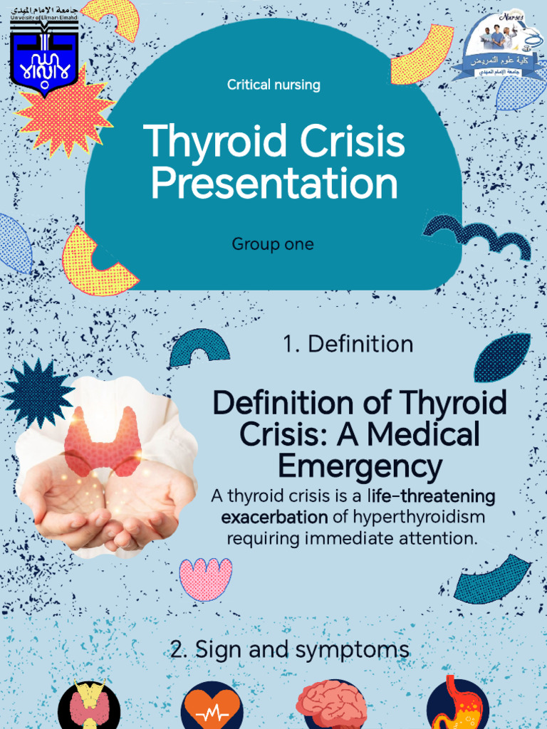 Thyroid Crisis: Emergency Management Guide | PDF | Endocrine System ...