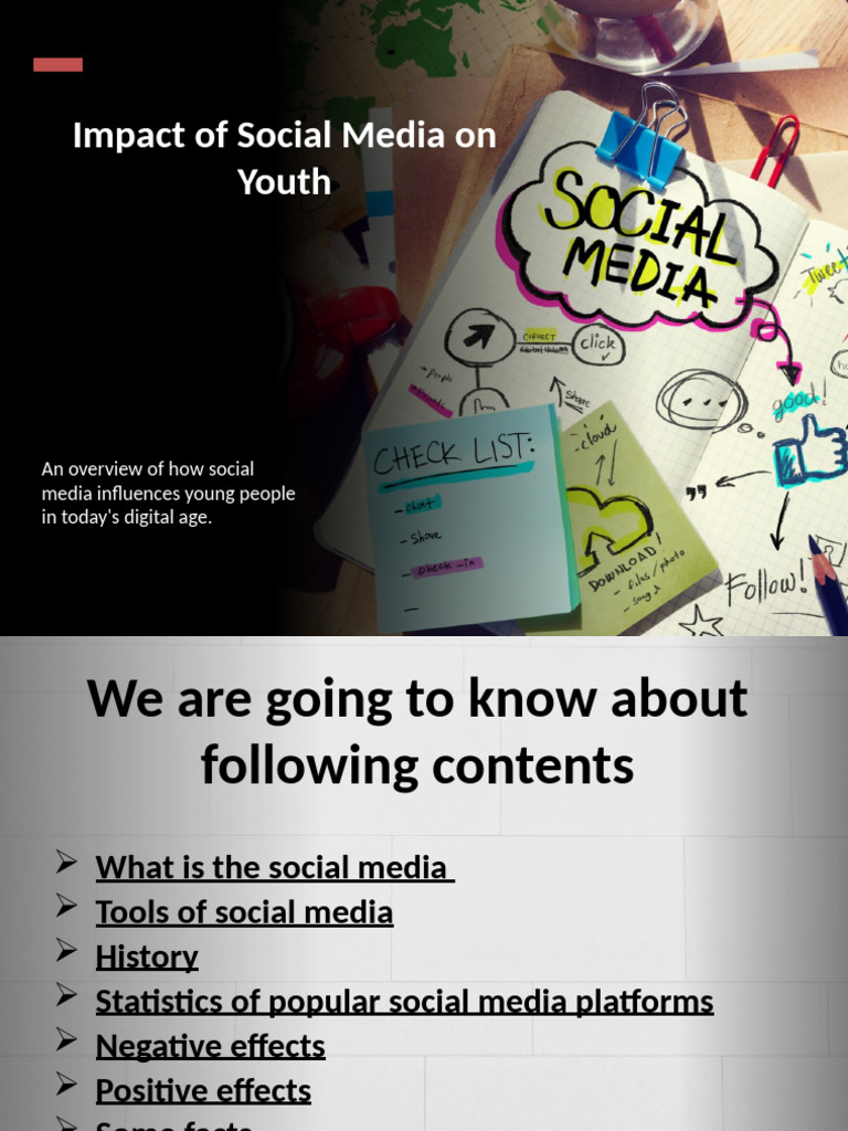 Social Media's Impact on Youth Today | PDF | Popular Culture & Media ...