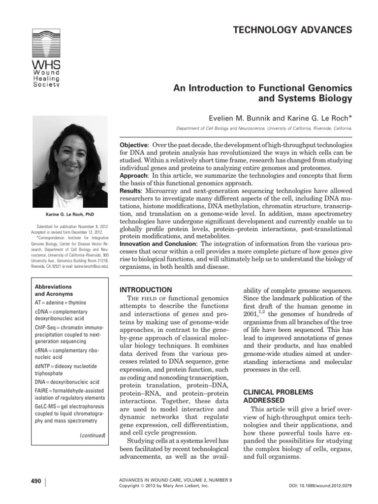 Functional Genomics | PDF